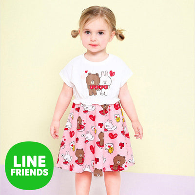Line Friends Love Letter Dress 2306MO18