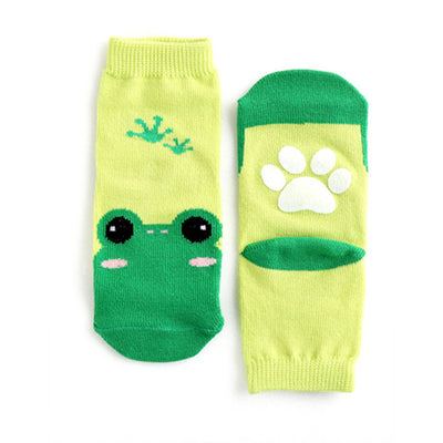 Zoo Frog Non-Slip Socks V1290