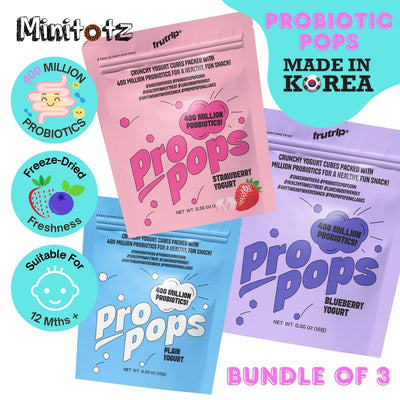 (PROPOPS) Bundle of 3 - Probiotics PopCorn 2505FT05
