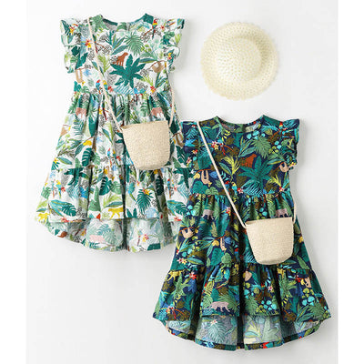 Island Dress With Bag & Hat Set (2 Colours) 2305OZ10
