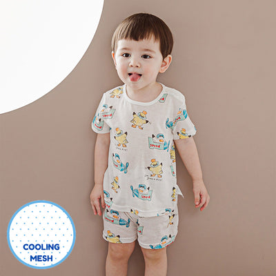 Sky Duck Short Sleeves Set (Mesh) 2309C03