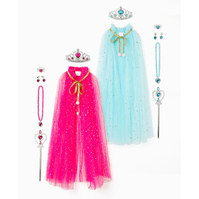 Royal Princess Costume (Cape & Accessories Set) (2 Colours) 2309OZ13