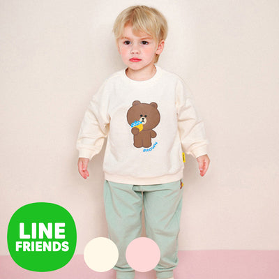 Line Friends Drawing Acorns Pullover (2 Colours) 2311MO07