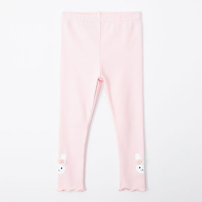 Pink Flower Bunny Legging 2403OZ27