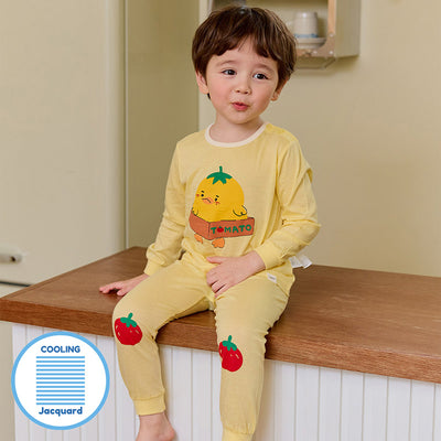 Yellow Tomato Sleep Set (Comfy Fit) (Cooling) 2404C35