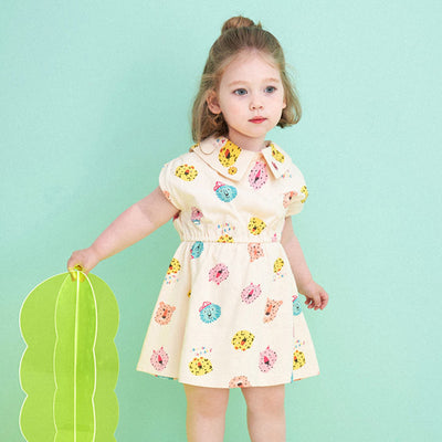 Ivory Animal Friends Dress 2406MO01