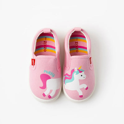 Pink Unicorn Slip-ons 2409OZ34