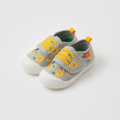 Grey Lemon Bonbon Slip-ons 2409OZ35