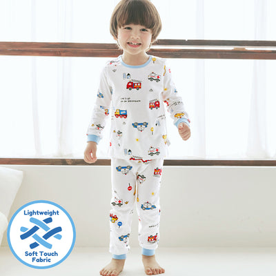 Colourful Traffic Sleep Set (Comfy Fit) 2410MK45