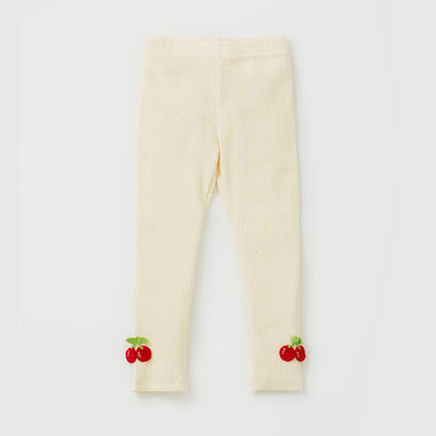 Ivory Golji Cherry Leggings 2412OZ08
