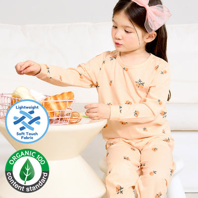 Organic Little Orange Sleep Set (Comfy Fit) 2503U01