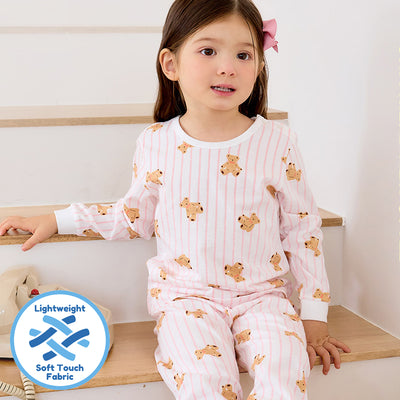 Pink Teddy Bear Sleep Set (Comfy Fit) 2503U07