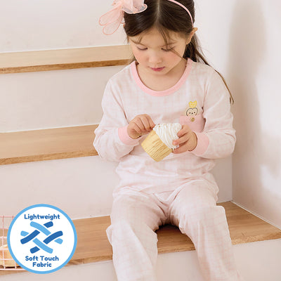 Pink Pocket Monkey Sleep Set (Comfy Fit) 2503U09