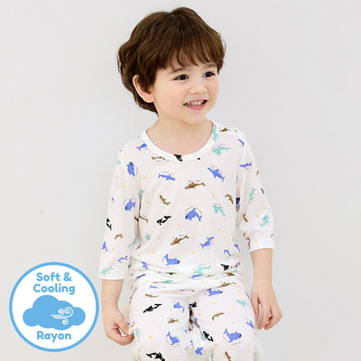 Blue Ocean 3/4 Set (Cooling Rayon) 2504U05