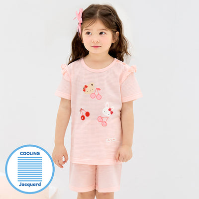 Pink Cutie Cherry Shorts Set (Cooling) 2505U22