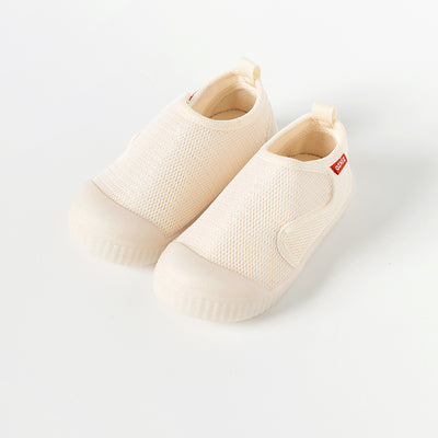 Ivory Shiny Mesh Slip-ons (Cooling) 2507OZ04