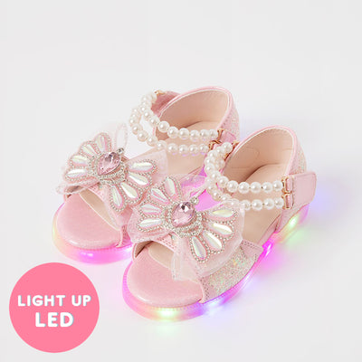 Pink Royal Crown LED Sandals 2507OZ22