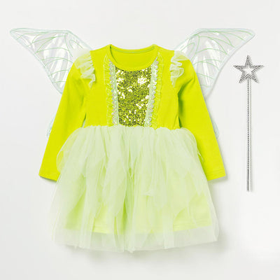 Magic Tinkerbell Dress With Accessories Set 2509OZ07