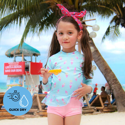 Ice Cream Rashguard 3-piece Set 2203BB40