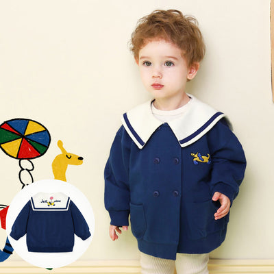 Navy Jackson Sailor Cardigan 2205MM3