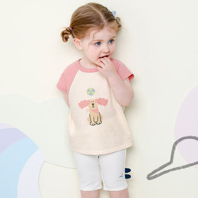 Pink Play Puppy Tee 2205MM37