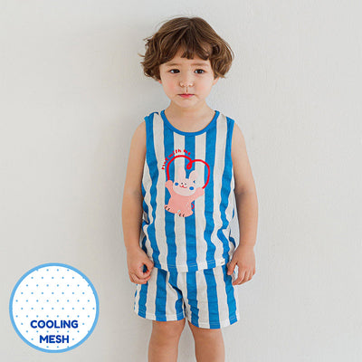 Bunny Singlet Set 2206C25 (Mesh)