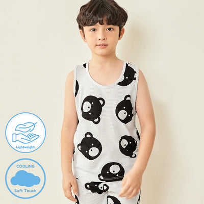 Melan Bear Singlet Set 2206U20 (Cooling)