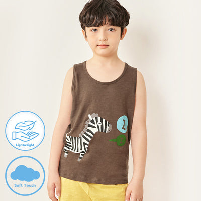 Snoozing Zebra Singlet Set 2206U22