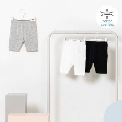 Short Leggings (White/Melan/Black) 2206U29