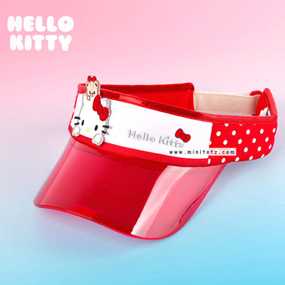 Hello Kitty Red Jelly Sun Visor 2209JW10