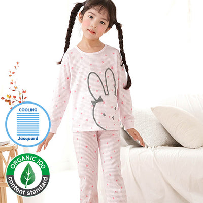 Organic Star Rabbit Sleep Set (Comfy-Fit) 2209MK09 (Cooling)