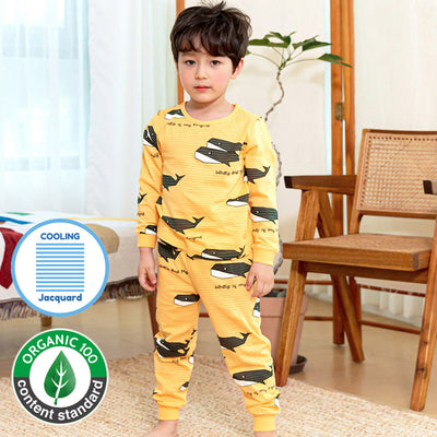 Organic Whale Sleep Set (Comfy-Fit) 2209MK30 (Cooling)