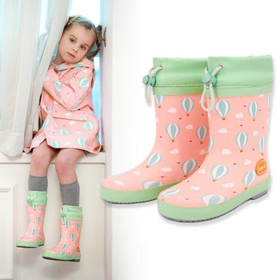 Pink Hot Air Balloon Rainboots 2210BB17