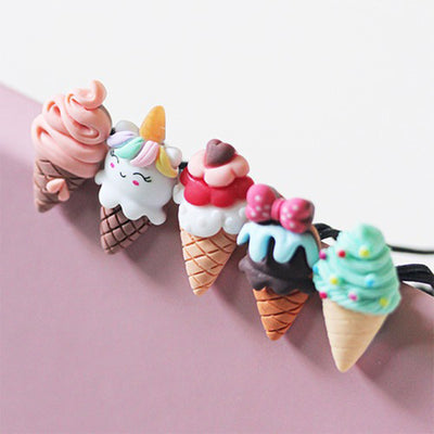 Sweet Ice Bar Hair Ties Set (Set of 5) 2210JR19