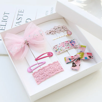 Lady Hair Clips Set (Set of 8) JR1038