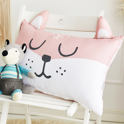 Foxy Microfibre Toddler & Kids Animal Pillow - Minitotz