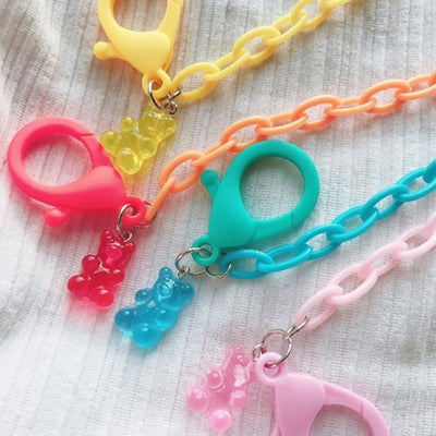 Gummy Bear Mask Chain T1005