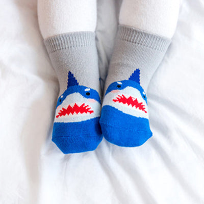 Zoo Shark Non-Slip Socks V1115