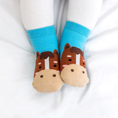 Zoo Horse Non-Slip Socks V1142