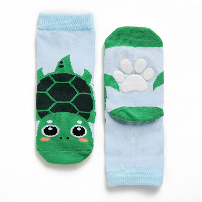 Zoo Turtle Non-Slip Socks V1299
